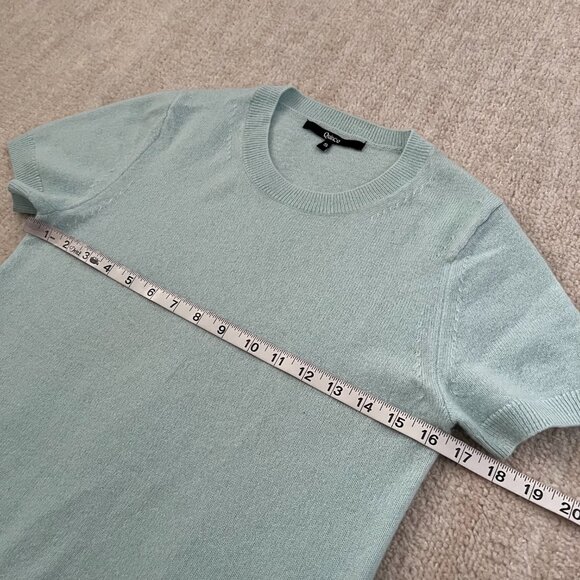 Quince Short Sleeve Cashmere Sweater Top S - Picture 7 of 8